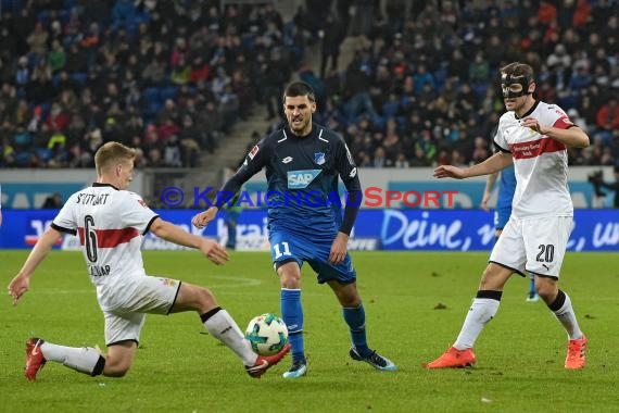 1. BL - 16/17 - TSG 1899 Hoffenheim vs. VfB Stuttgart (© Kraichgausport / Loerz)