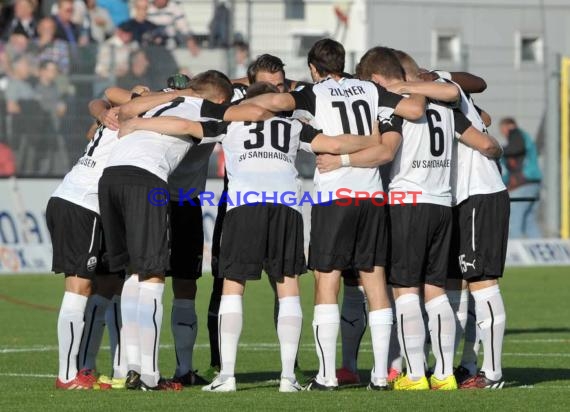 2. Bundesliga SV Sandhausen - TSV 1860 München Hardtwaldstadion Sandhausen 23.09.2014 (© Siegfried Lörz)