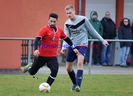 Kreisklasse A Sinsheim - SV Hilsbach vs SC Siegelsbach 09.03.2016 (© Siegfried)