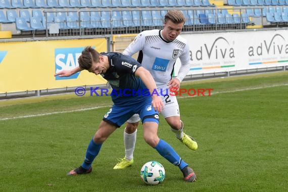 Regionalliga Südwest TSG 1899 Hoffeenheim II vs SSV Ulm 1846 Saison 17/18 (© Siegfried Lörz)