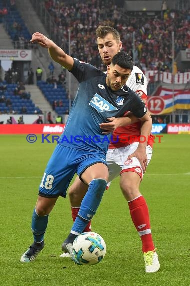 1. BL - 17/18 - TSG 1899 Hoffenheim vs. FSV Mainz 05 (© Kraichgausport / Loerz)