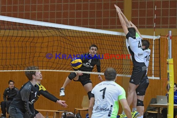 Volleyball Herren Verbandsliga SG Sinsheim/Waibstadt/Helmstadt vs TG Ötigheim (© Siegfried Lörz)