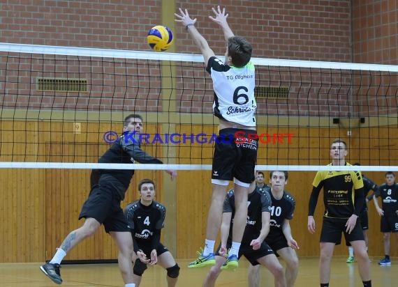 Volleyball Herren Verbandsliga SG Sinsheim/Waibstadt/Helmstadt vs TG Ötigheim (© Siegfried Lörz)