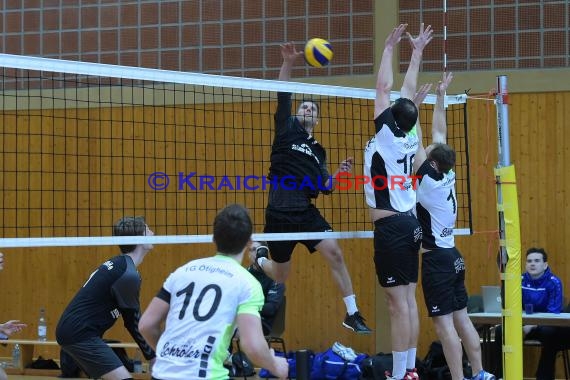 Volleyball Herren Verbandsliga SG Sinsheim/Waibstadt/Helmstadt vs TG Ötigheim (© Siegfried Lörz)