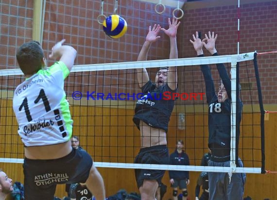 Volleyball Herren Verbandsliga SG Sinsheim/Waibstadt/Helmstadt vs TG Ötigheim (© Siegfried Lörz)