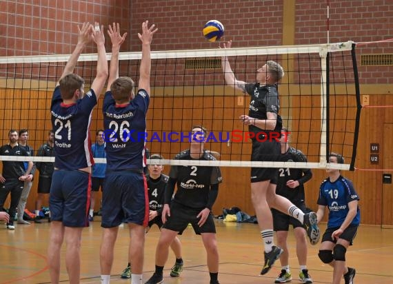 Volleyball Herren VB-Liga Sinsheim/Helmstadt vs TSG Rohrbach-2 (© Siegfried)