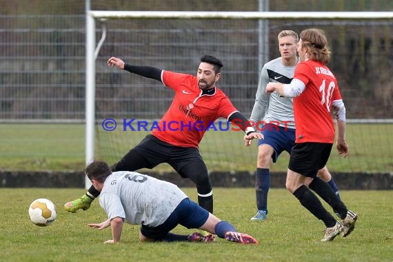 Kreisklasse A Sinsheim - SV Hilsbach vs SC Siegelsbach 09.03.2016 (© Siegfried)