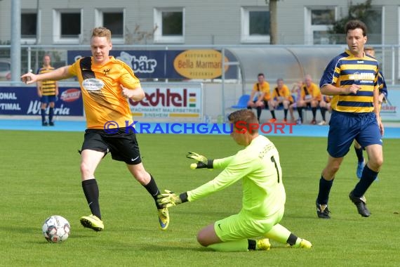 Einweihung Sportpark Sinsheim Fussballspiel Bürgermeister (© Siegfried Lörz)