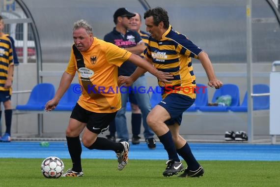 Einweihung Sportpark Sinsheim Fussballspiel Bürgermeister (© Siegfried Lörz)