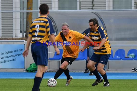 Einweihung Sportpark Sinsheim Fussballspiel Bürgermeister (© Siegfried Lörz)