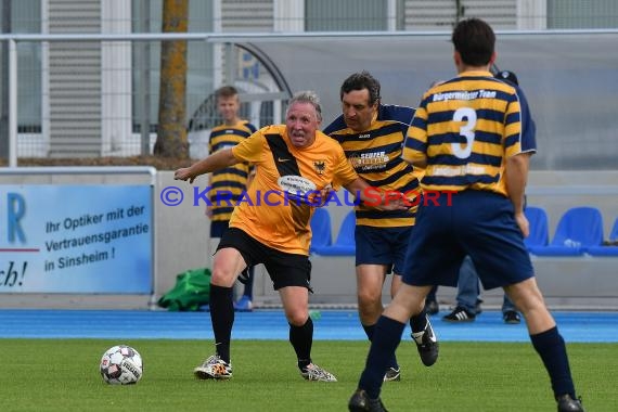 Einweihung Sportpark Sinsheim Fussballspiel Bürgermeister (© Siegfried Lörz)