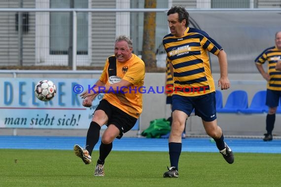 Einweihung Sportpark Sinsheim Fussballspiel Bürgermeister (© Siegfried Lörz)