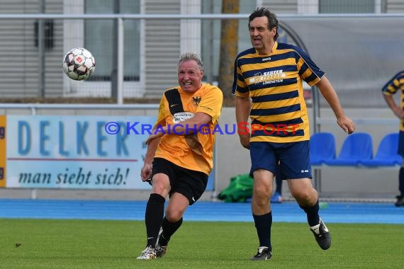 Einweihung Sportpark Sinsheim Fussballspiel Bürgermeister (© Siegfried Lörz)