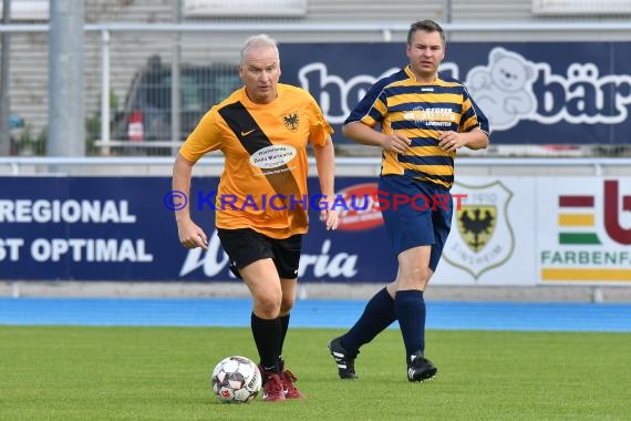 Einweihung Sportpark Sinsheim Fussballspiel Bürgermeister (© Siegfried Lörz)