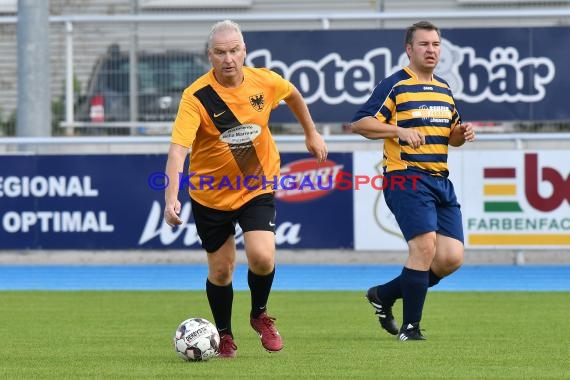 Einweihung Sportpark Sinsheim Fussballspiel Bürgermeister (© Siegfried Lörz)