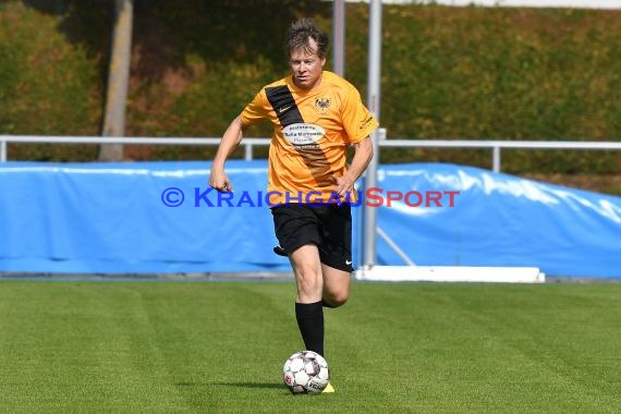 Einweihung Sportpark Sinsheim Fussballspiel Bürgermeister (© Siegfried Lörz)