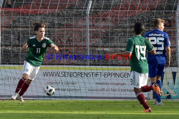 Testspiel - 18/19 - Karlsruher SC vs. U21 Mexiko (© Kraichgausport / Loerz)