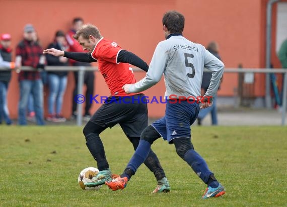 Kreisklasse A Sinsheim - SV Hilsbach vs SC Siegelsbach 09.03.2016 (© Siegfried)