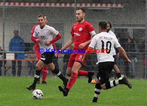 Saison 20/21 Kreisklasse A FC Weiler vs FV Sulzfeld  (© Siegfried Lörz)