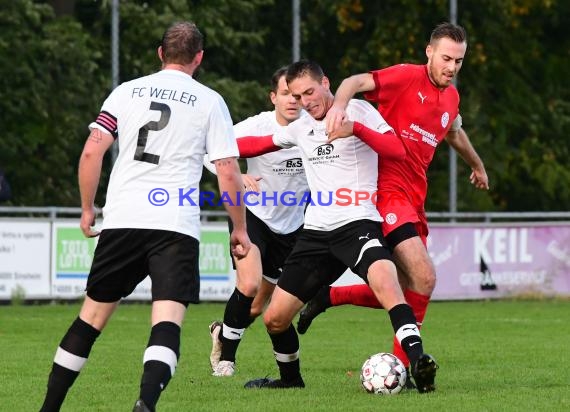 Saison 20/21 Kreisklasse A FC Weiler vs FV Sulzfeld  (© Siegfried Lörz)