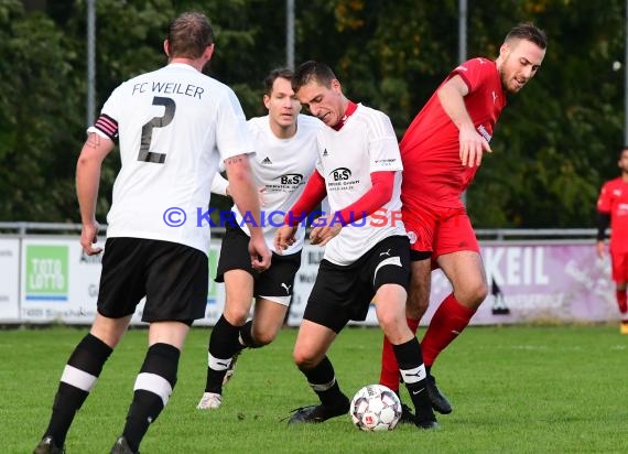 Saison 20/21 Kreisklasse A FC Weiler vs FV Sulzfeld  (© Siegfried Lörz)