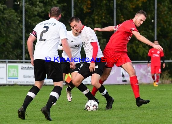 Saison 20/21 Kreisklasse A FC Weiler vs FV Sulzfeld  (© Siegfried Lörz)