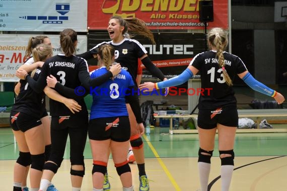 Volleyball Damen 3. Liga Süd SV Sinsheim vs SSC Freisen  (© Siegfried)