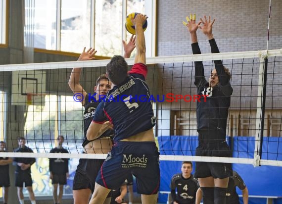 Volleyball Herren VB-Liga Sinsheim/Helmstadt vs HTV/USC Heidelberg 2 (© Siegfried)