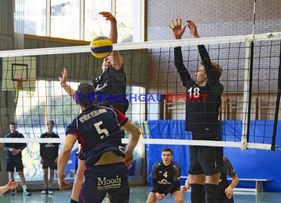 Volleyball Herren VB-Liga Sinsheim/Helmstadt vs HTV/USC Heidelberg 2 (© Siegfried)