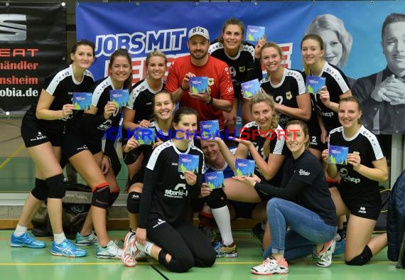 Volleyball Damen 3. Liga Süd SV Sinsheim vs SSC Freisen  (© Siegfried)