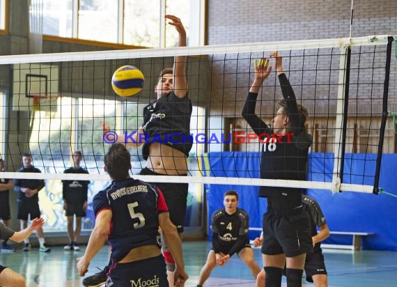 Volleyball Herren VB-Liga Sinsheim/Helmstadt vs HTV/USC Heidelberg 2 (© Siegfried)