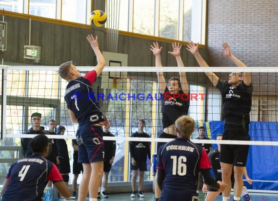 Volleyball Herren VB-Liga Sinsheim/Helmstadt vs HTV/USC Heidelberg 2 (© Siegfried)