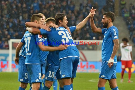 1. BL - 18/19 - TSG 1899 Hoffenheim vs. FC Augsburg (© Kraichgausport / Loerz)