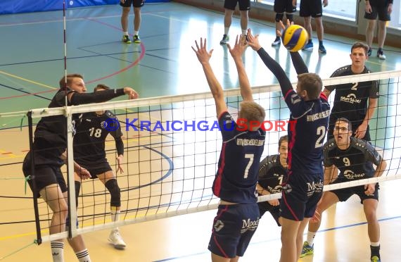 Volleyball Herren VB-Liga Sinsheim/Helmstadt vs HTV/USC Heidelberg 2 (© Siegfried)