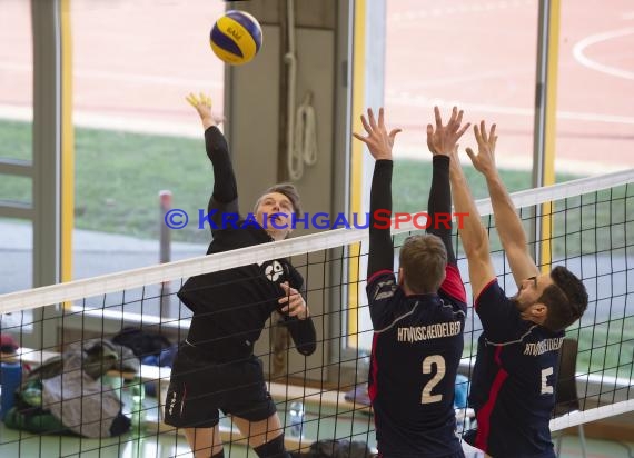 Volleyball Herren VB-Liga Sinsheim/Helmstadt vs HTV/USC Heidelberg 2 (© Siegfried)