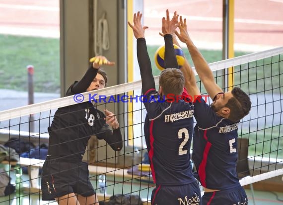 Volleyball Herren VB-Liga Sinsheim/Helmstadt vs HTV/USC Heidelberg 2 (© Siegfried)