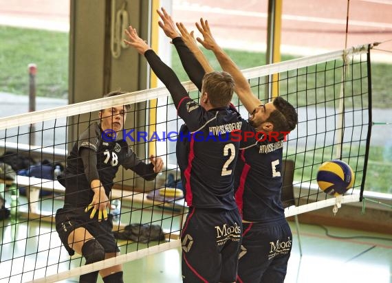 Volleyball Herren VB-Liga Sinsheim/Helmstadt vs HTV/USC Heidelberg 2 (© Siegfried)