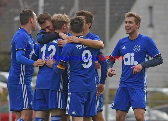 Saison 18/19 Landesliga Rhein-Neckar TSV Kürnbach vs FC Türkspor Mannheim 24.11.2018 (© Siegfried Lörz)