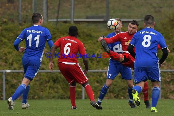 Saison 18/19 Landesliga Rhein-Neckar TSV Kürnbach vs FC Türkspor Mannheim 24.11.2018 (© Siegfried Lörz)