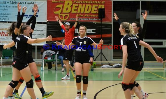 Volleyball Damen 3. Liga Süd SV Sinsheim vs SSC Freisen  (© Siegfried)