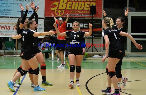 Volleyball Damen 3. Liga Süd SV Sinsheim vs SSC Freisen  (© Siegfried)