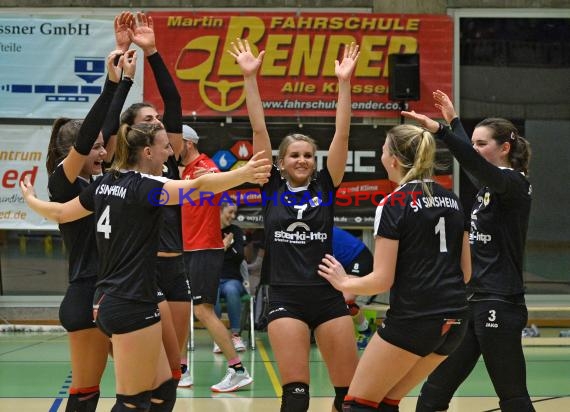 Volleyball Damen 3. Liga Süd SV Sinsheim vs SSC Freisen  (© Siegfried)