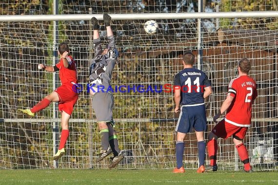 Kreisklasse A Sinsheim FC Weiler vs VfL Mühlbach (© Siegfried Lörz)