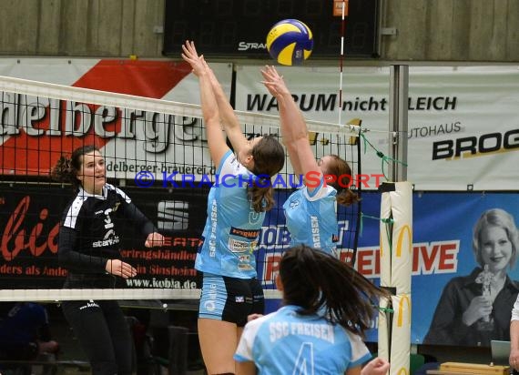 Volleyball Damen 3. Liga Süd SV Sinsheim vs SSC Freisen  (© Siegfried)