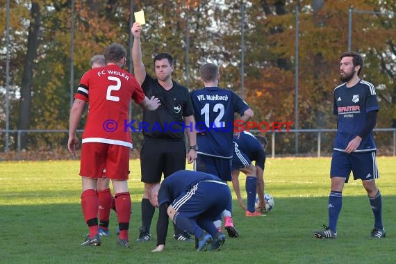 Kreisklasse A Sinsheim FC Weiler vs VfL Mühlbach (© Siegfried Lörz)