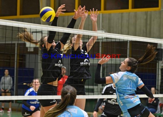 Volleyball Damen 3. Liga Süd SV Sinsheim vs SSC Freisen  (© Siegfried)