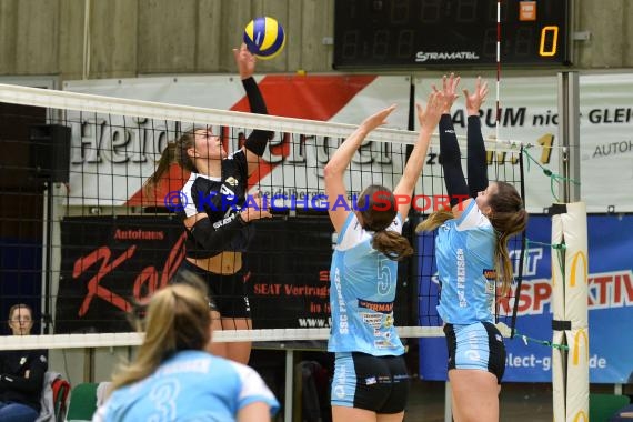 Volleyball Damen 3. Liga Süd SV Sinsheim vs SSC Freisen  (© Siegfried)