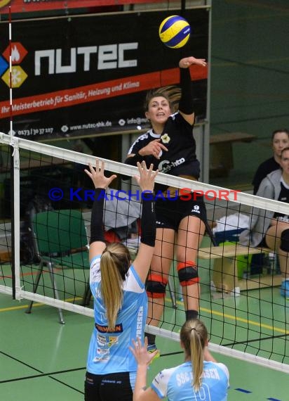 Volleyball Damen 3. Liga Süd SV Sinsheim vs SSC Freisen  (© Siegfried)