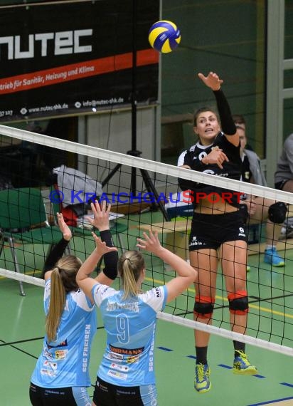 Volleyball Damen 3. Liga Süd SV Sinsheim vs SSC Freisen  (© Siegfried)