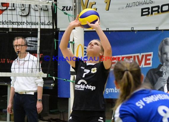 Volleyball Damen 3. Liga Süd SV Sinsheim vs SSC Freisen  (© Siegfried)